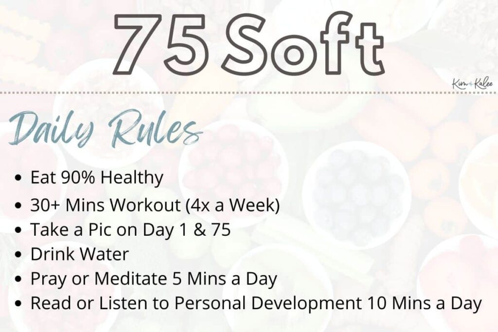 75 Soft – A realistic mind & body challenge that fits into a busy